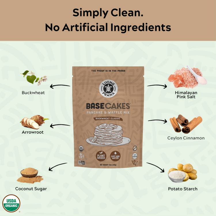 Organic Buckwheat Pancake & Waffle Mix (25lbs)