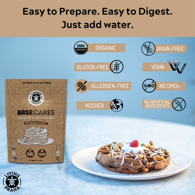 Organic Buckwheat Pancake & Waffle Mix (25lbs)