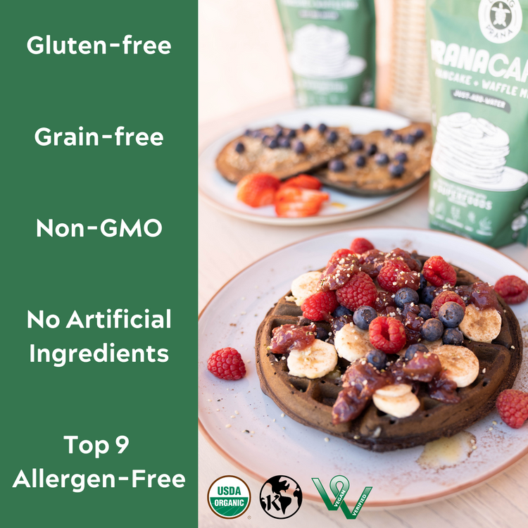 Functional (Energy & Vitality) Pancake & Waffle Mix (25lbs)