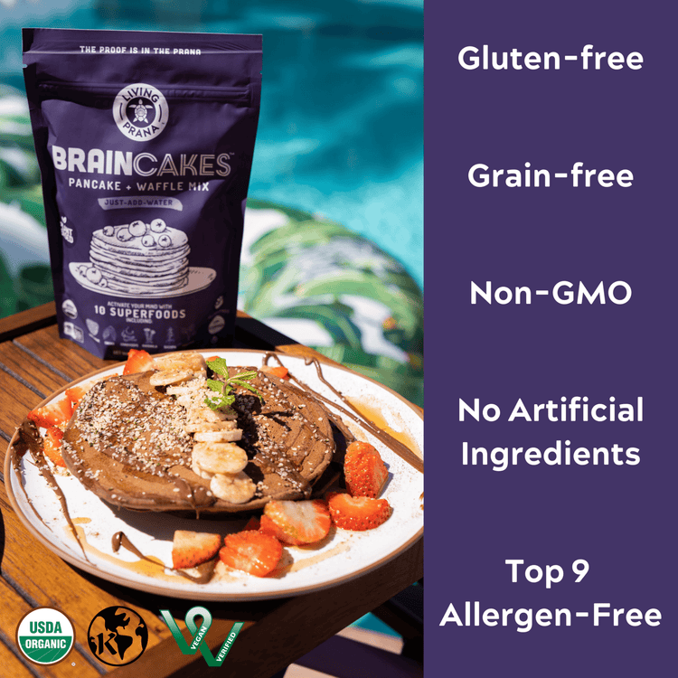 Buckwheat Pancake & Waffle Mix Set 3 - pack (Functional + Classic) - Living Prana