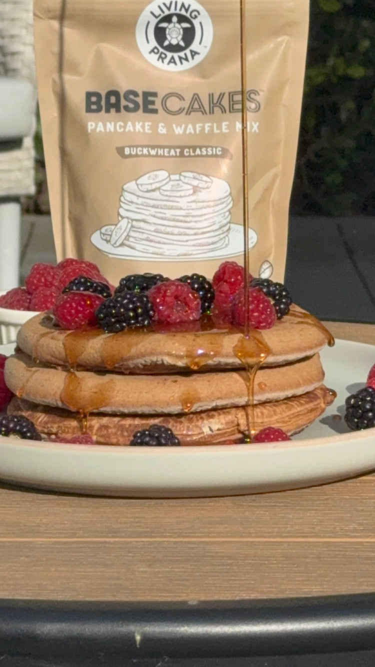 Buckwheat Pancake & Waffle Mix Starter Set 3 - pack - Living Prana
