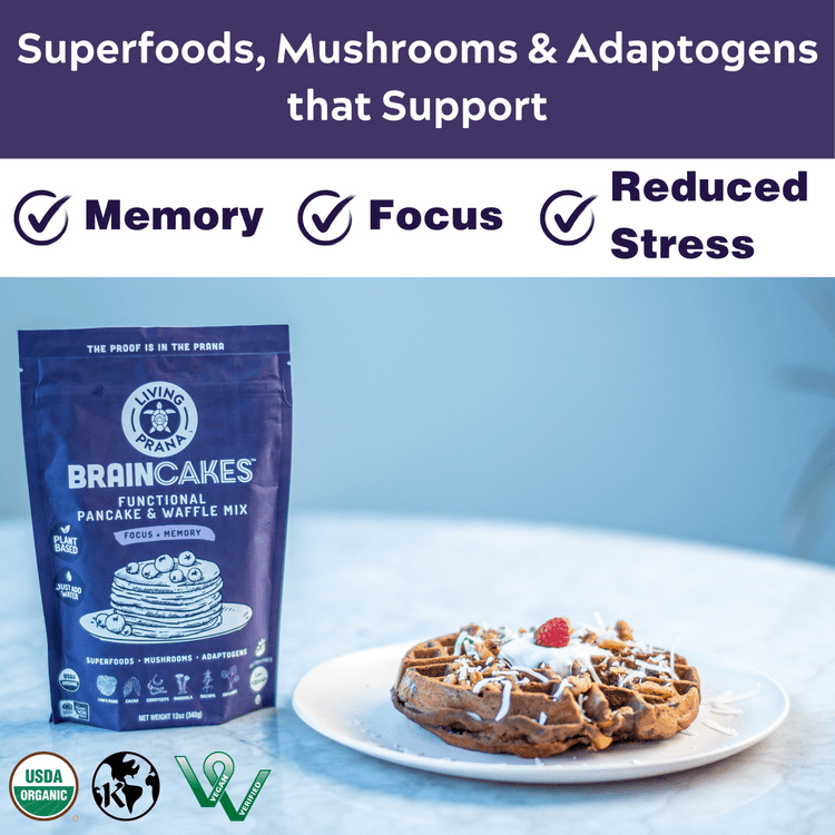 Functional Pancake Waffle Mix Bundle 4pk - Living Prana