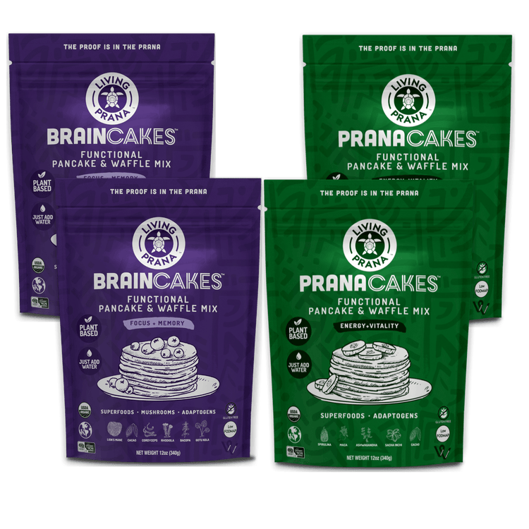 Functional Pancake Waffle Mix Bundle 4pk - Living Prana