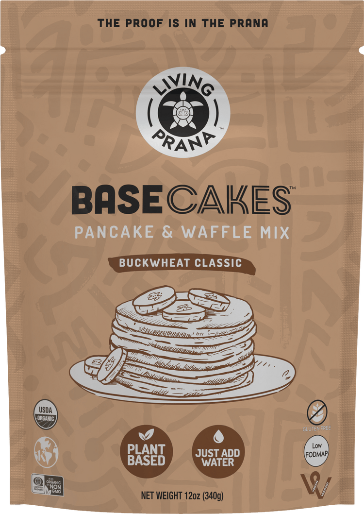 BaseCakes™ Pancake & Waffle Mix - Living Prana