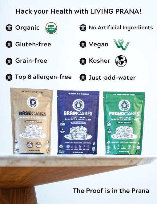 Functional Pancake & Waffle Mix Set - Living Prana