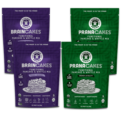 Functional Pancake Waffle Mix Bundle 4pk - Living Prana