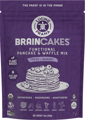 BrainCakes™ Pancake & Waffle Mix - Living Prana